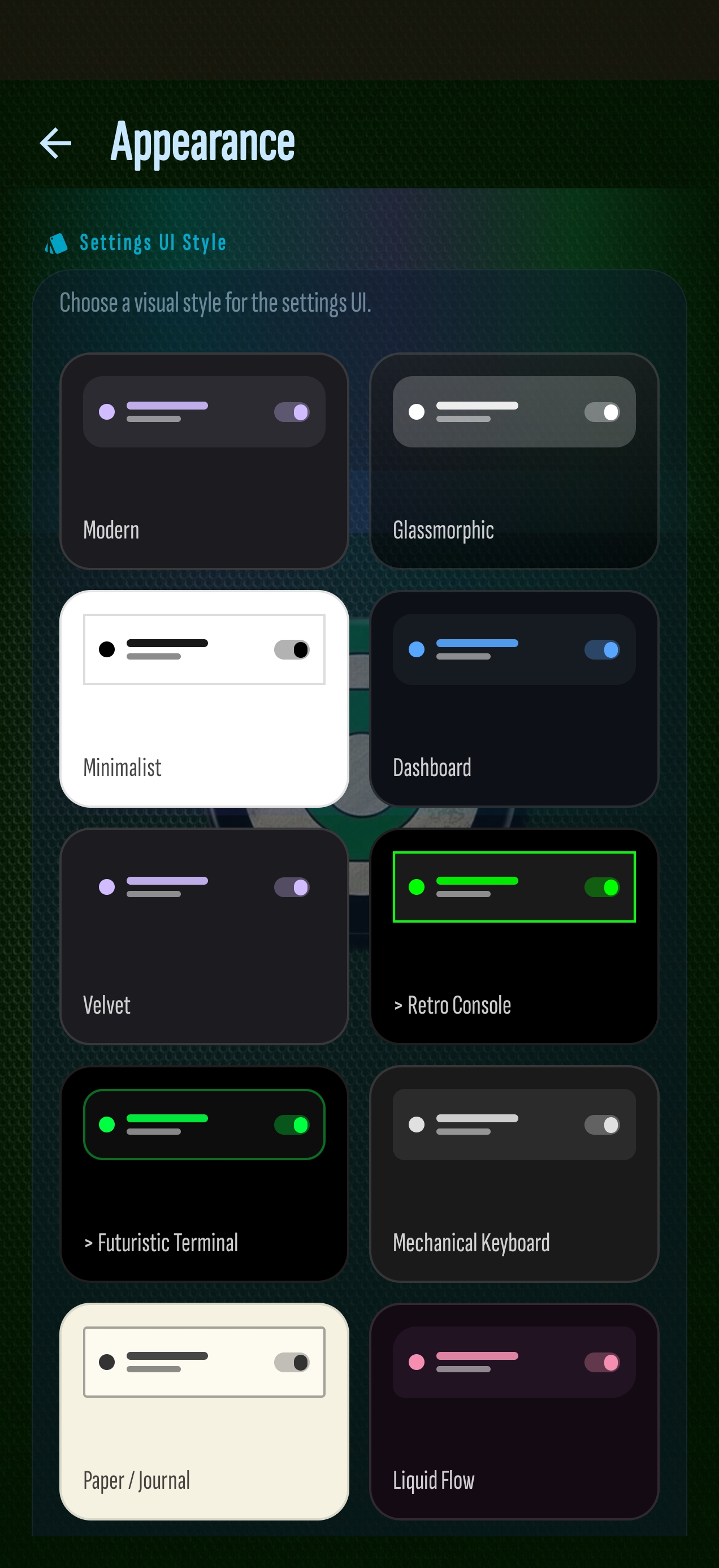 Themes